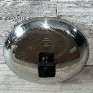 Rena Ware 8" Stainless Steel Replacement Lid Only USA Vintage